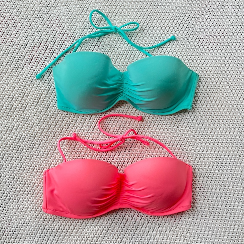 Victoria’s Secret Flirt Bandeau Swim Top Bundle